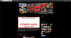 Desktop Screenshot of apo-magazine.blogspot.com