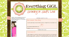 Desktop Screenshot of giglgirl.blogspot.com