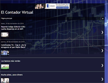Tablet Screenshot of elcontadorvirtual.blogspot.com