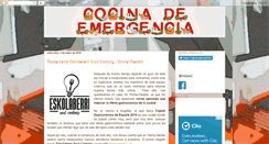 Desktop Screenshot of cocinadeemergencia.blogspot.com