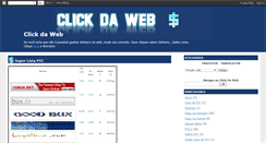 Desktop Screenshot of clickdaweb.blogspot.com