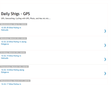 Tablet Screenshot of dailyshigs-gps.blogspot.com