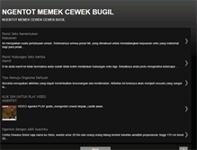 Tablet Screenshot of mengentot.blogspot.com