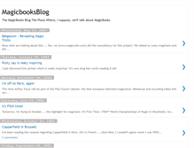 Tablet Screenshot of magicbooks.blogspot.com
