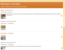 Tablet Screenshot of marielsoncarvalho.blogspot.com