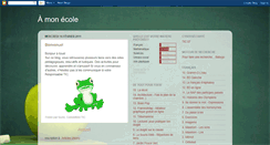 Desktop Screenshot of amonecole.blogspot.com