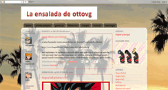 Desktop Screenshot of la-ensalada-de-ottovg.blogspot.com