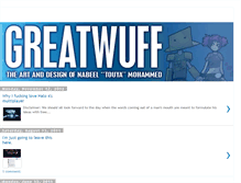 Tablet Screenshot of greatwuff.blogspot.com