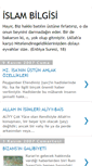 Mobile Screenshot of islambilgisi.blogspot.com