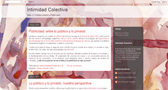 Desktop Screenshot of intimidadcolectiva.blogspot.com