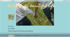 Desktop Screenshot of dirtyhands-beautifullife.blogspot.com