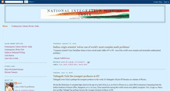 Desktop Screenshot of national-integration-mission-india.blogspot.com