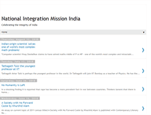 Tablet Screenshot of national-integration-mission-india.blogspot.com