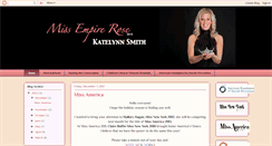 Desktop Screenshot of missempirerose12.blogspot.com