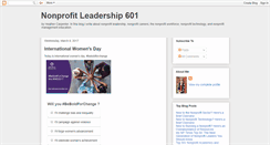 Desktop Screenshot of nonprofitleadership601.blogspot.com
