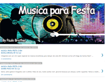 Tablet Screenshot of musicaparafesta.blogspot.com