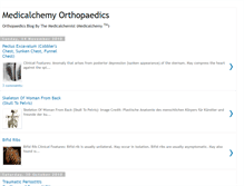 Tablet Screenshot of medicalchemy-orthopaedics.blogspot.com