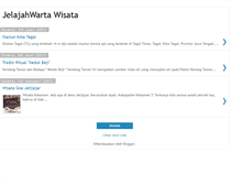 Tablet Screenshot of jelajahwartawisata.blogspot.com