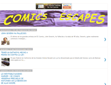 Tablet Screenshot of comicsescapes.blogspot.com