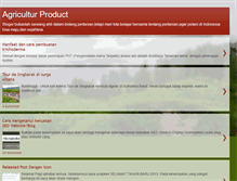 Tablet Screenshot of agriculturproduct.blogspot.com