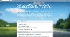 Desktop Screenshot of facebookdiet.blogspot.com