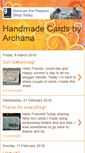 Mobile Screenshot of handmadecardsbyarchana.blogspot.com