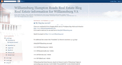 Desktop Screenshot of mrwilliamsburg.blogspot.com