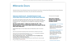 Desktop Screenshot of doorsmenards.blogspot.com