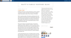 Desktop Screenshot of mattsfhblog.blogspot.com