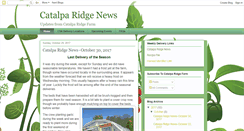 Desktop Screenshot of catalparidge.blogspot.com