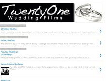 Tablet Screenshot of 21weddingfilms.blogspot.com