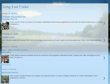 Tablet Screenshot of going-east-under.blogspot.com