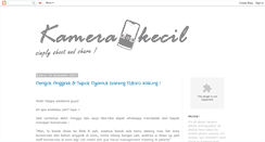 Desktop Screenshot of kamera-kecil.blogspot.com