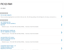 Tablet Screenshot of fic123favi.blogspot.com