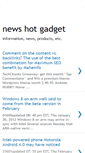 Mobile Screenshot of newshotgadget.blogspot.com
