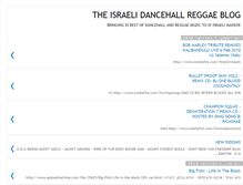 Tablet Screenshot of dancehallreggaeil.blogspot.com