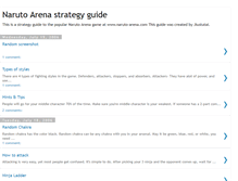 Tablet Screenshot of naruto-arena.blogspot.com