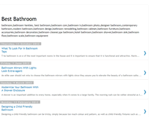 Tablet Screenshot of bestbathroom.blogspot.com