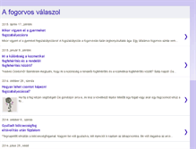 Tablet Screenshot of a-fogorvos-orvosol.blogspot.com