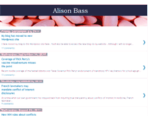 Tablet Screenshot of alison-bass.blogspot.com