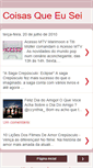 Mobile Screenshot of coisasqueeuseiequecontarei.blogspot.com