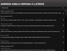 Tablet Screenshot of aniridiahablahispanaolatinos.blogspot.com