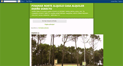 Desktop Screenshot of casapinamarnorte.blogspot.com