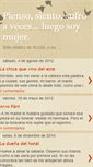 Mobile Screenshot of pienso-luego-soy-mujer.blogspot.com