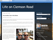 Tablet Screenshot of lifeonclemsonroad.blogspot.com