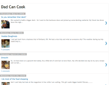 Tablet Screenshot of daddysagoodcook.blogspot.com