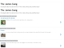 Tablet Screenshot of jamesfamilynews.blogspot.com