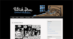 Desktop Screenshot of patrickdeancomics.blogspot.com