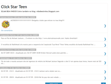 Tablet Screenshot of clickstarteen.blogspot.com