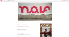 Desktop Screenshot of naif-magazine.blogspot.com
